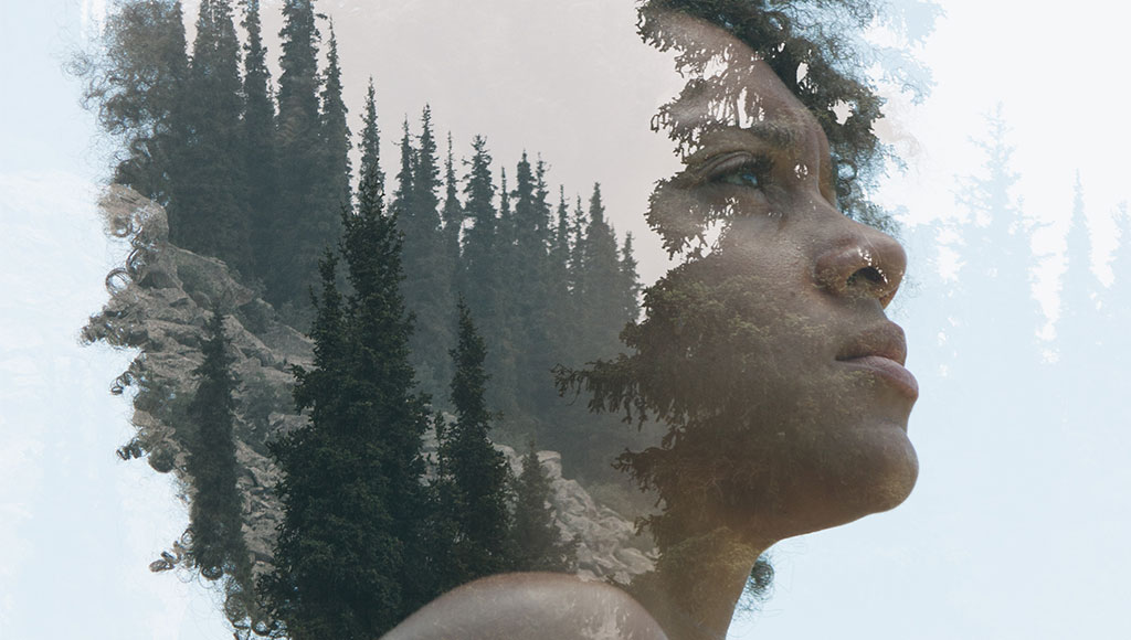 Dramatic Double Exposures That Blend Portraiture and ...