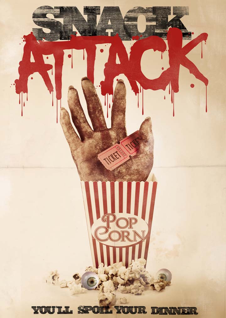 Snack Attack: Make Your Own Halloween Horror-Movie Poster - The