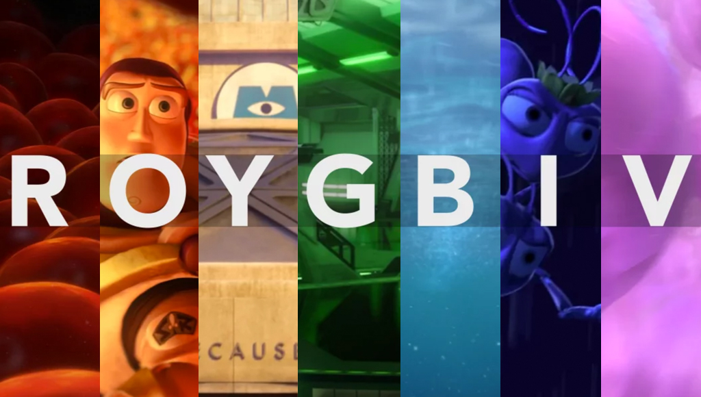 Pixar's Palette Explored in Captivating Color-Blocked Supercut - The